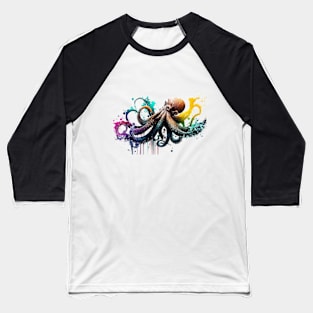 Octopus Baseball T-Shirt